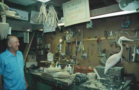 Al Muller's workshop sign